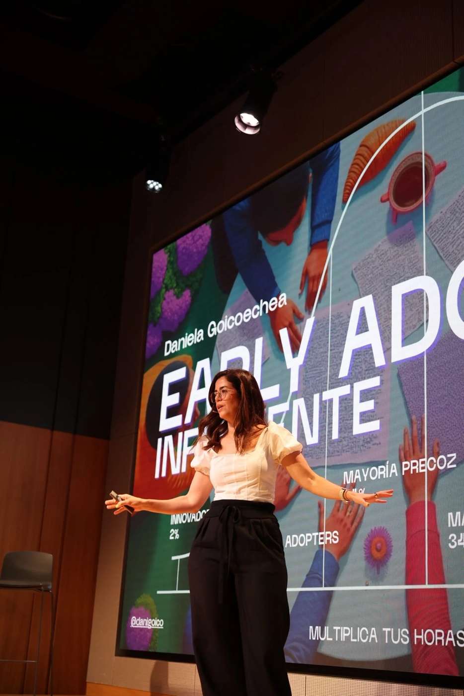 Keynote sobre IA y early adopters